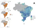 Mapping environmental suitability of Haemagogus and Sabethes spp. mosquitoes to understand sylvatic transmission risk of yellow fever virus in Brazil